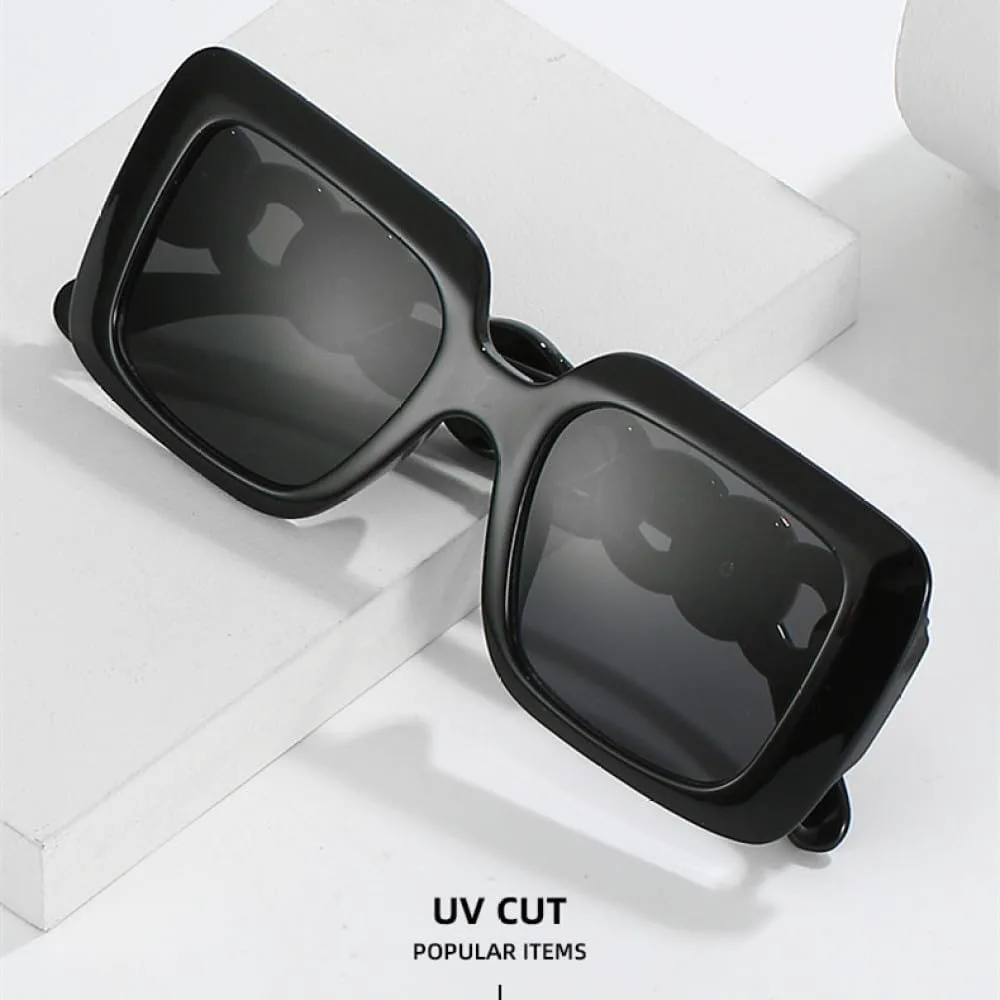 

Солнцезащитные очки MUTYNE Lady Oversize Square Sunglasses для женщин и мужчин, роскошные очки с градиентным переходом цвета, защита от ультрафиолета UV400, Multi
