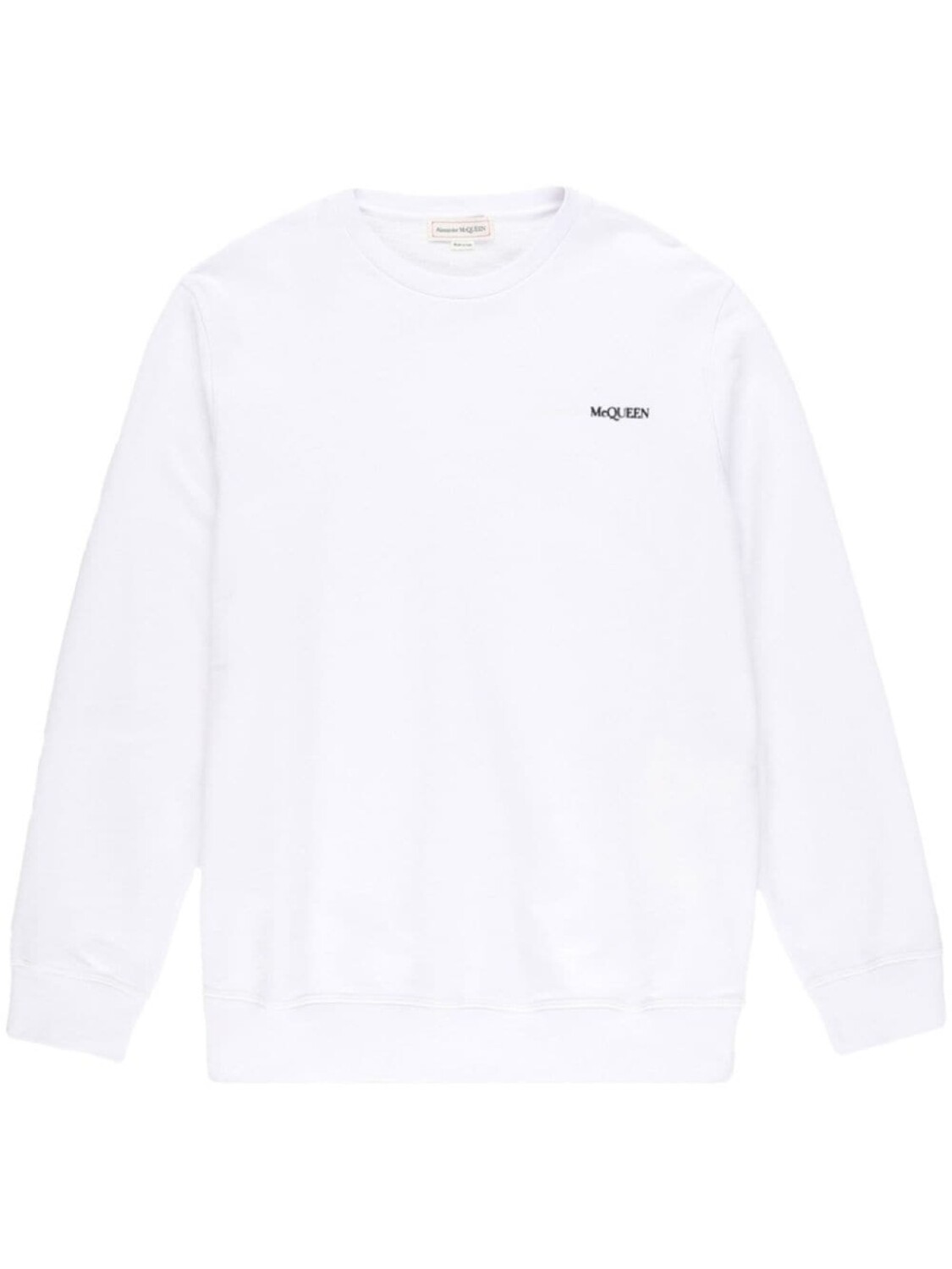 

Alexander McQueen толстовка с логотипом, белый
