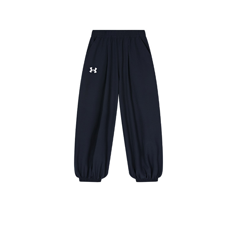 Under Armour Летние детские спортивные штаны Life Collection черные — фото 3