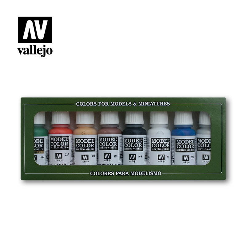 

Vallejo 70103 Wargames Basics Model Color Set Набор из 8 красок по 17 мл