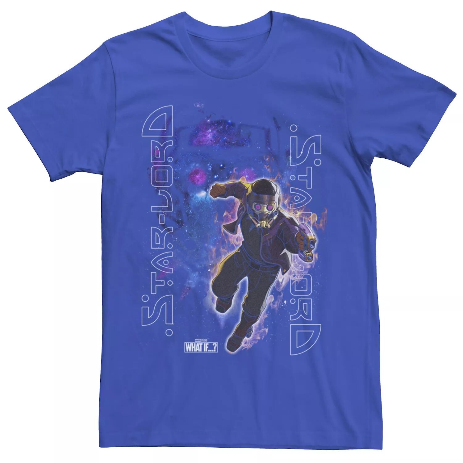 

Мужская футболка с плакатом Marvel What If Star Lord Galactic Licensed Character