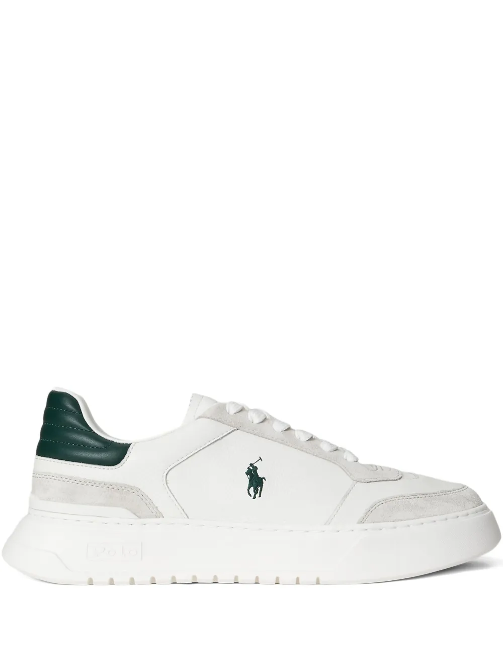 

Кроссовки со вставками POLO RALPH LAUREN, белый