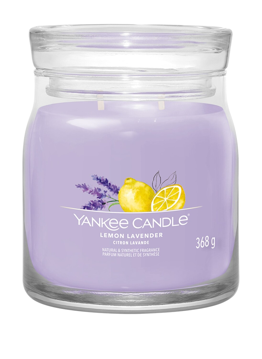 

Ароматическая свеча Yankee Candle LEMON LAVENDER