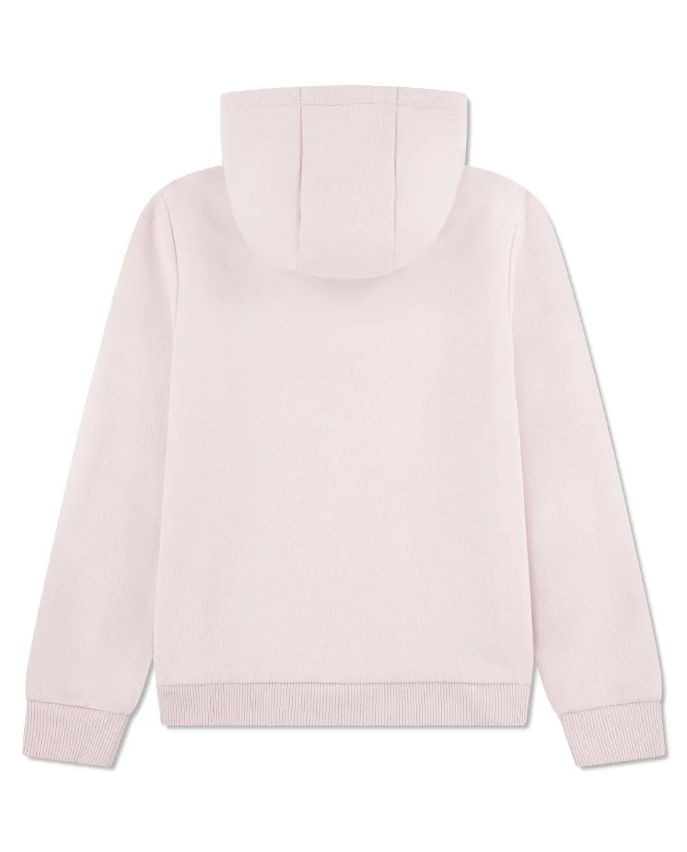 Флисовая толстовка с капюшоном Core Fleece для мальчика Lacoste, розовый — фото 2