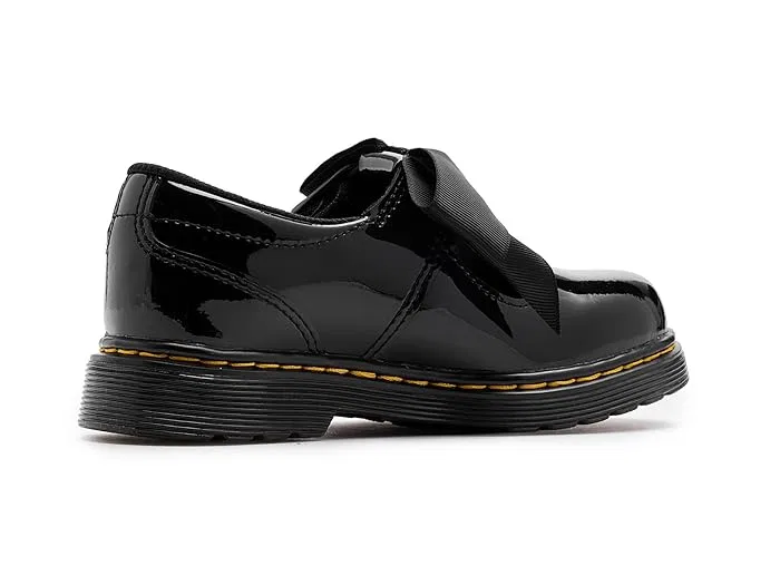 Лоферы Polley II Bow YS Dr. Martens Kid's Collection, Black — фото 4