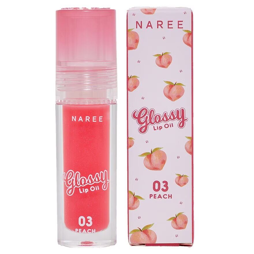

Naree Глянцевое масло для губ 2,5г. 03 Персик, PEACH