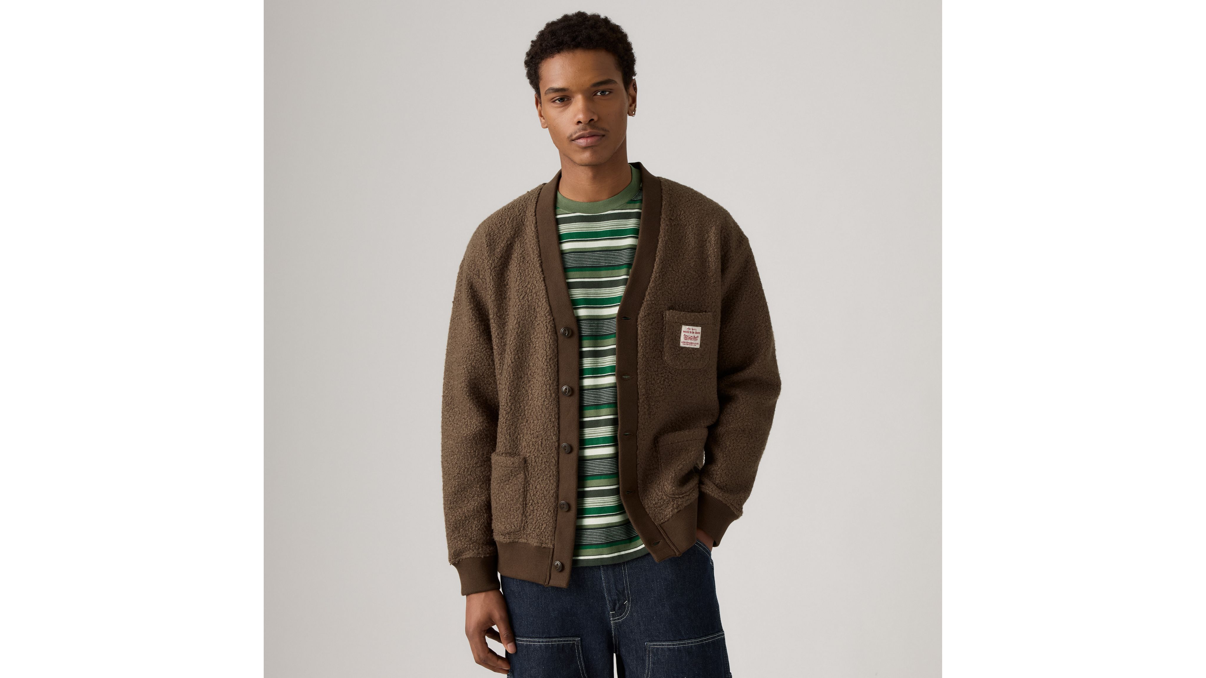 

Кардиган Levi's, Golden Brown X - Brown