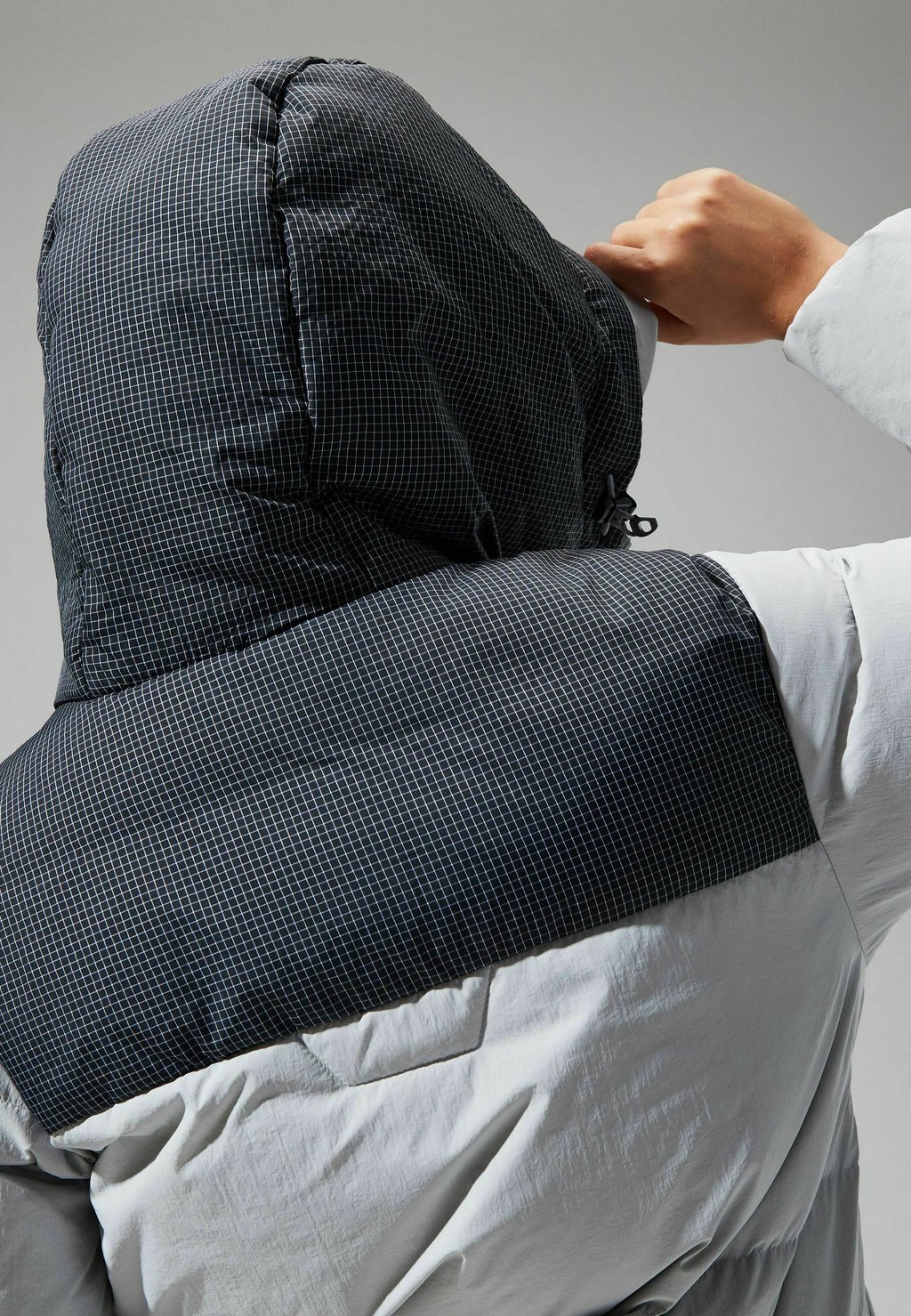 

Пуховое пальто SAFFREN HOODED Berghaus, серый