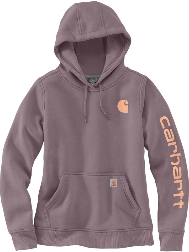 

CARHARTT Пуловер «Культовая толстовка с логотипом Кларксбурга» фиолетового цвета
