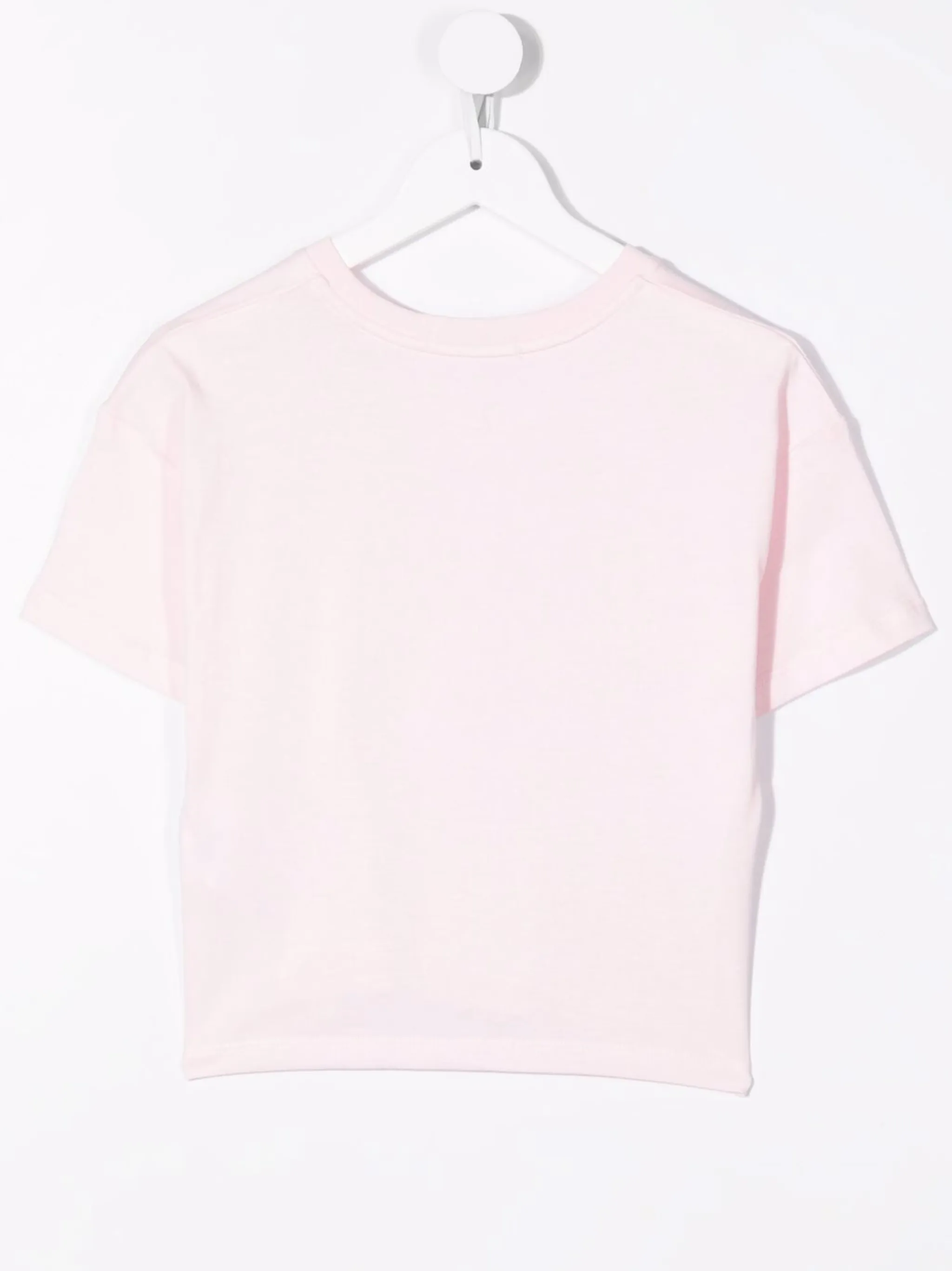 Футболка с тисненым логотипом Calvin Klein Kids, розовый — фото 2