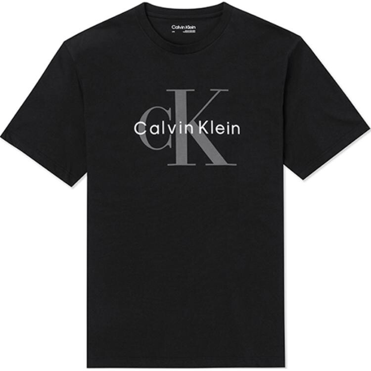 

Футболка мужская черная Calvin Klein, черный