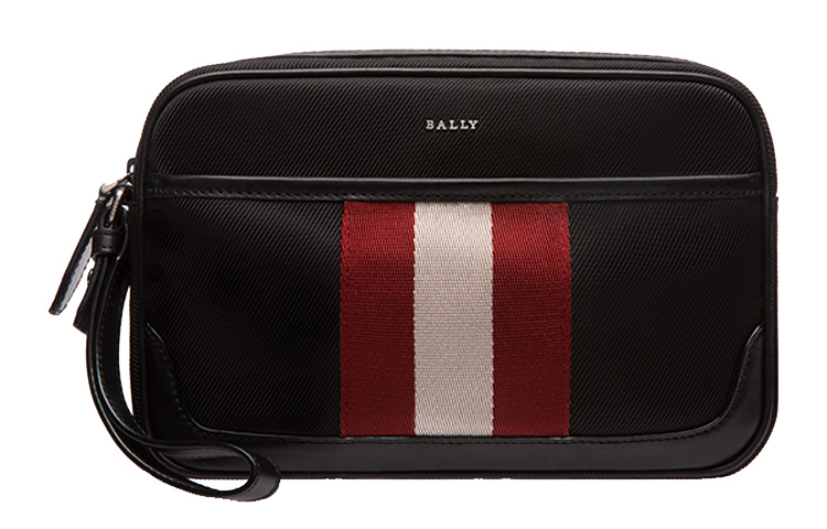 

BALLY Нейлоновая клатч для мужчин черная
