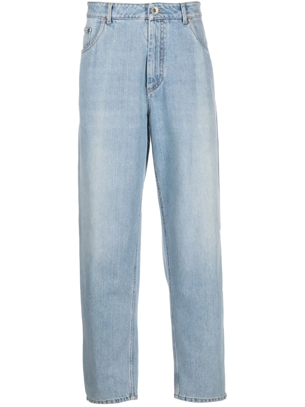 

Прямые джинсы Brunello Cucinelli, синий