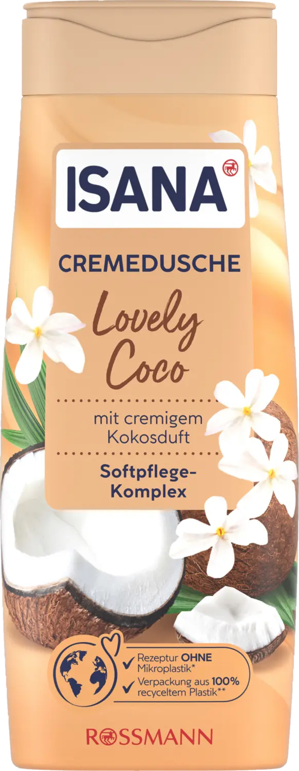 

Гель для душа ISANA Cremedusche Lovely Coco