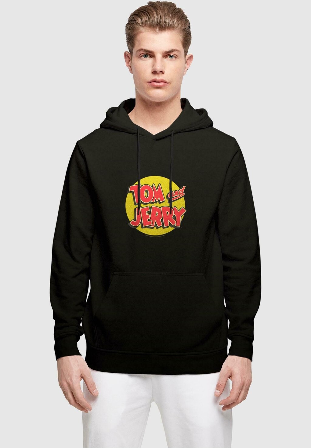 

Толстовка с капюшоном TOM AND JERRY CIRCLE LOGO ABSOLUTE CULT, черный
