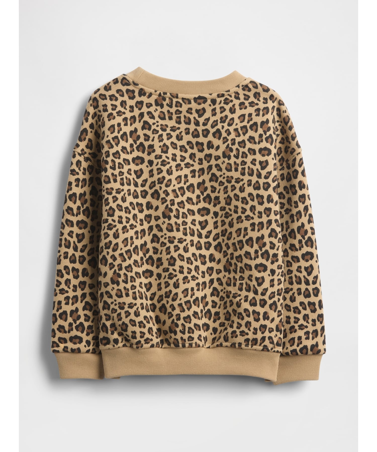 (K) Винтажная мягкая толстовка (для малышей/младенцев) GAP, LEOPARD_PRINT