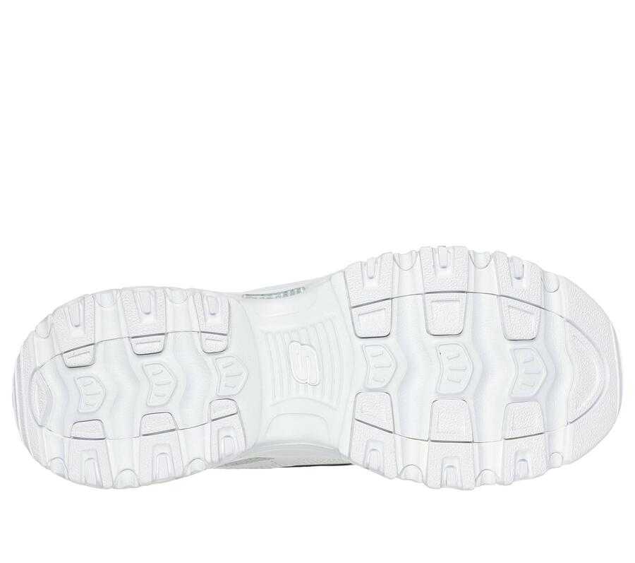 SKECHERS Женские кроссовки D'LITES белые / черные / красные — фото 3