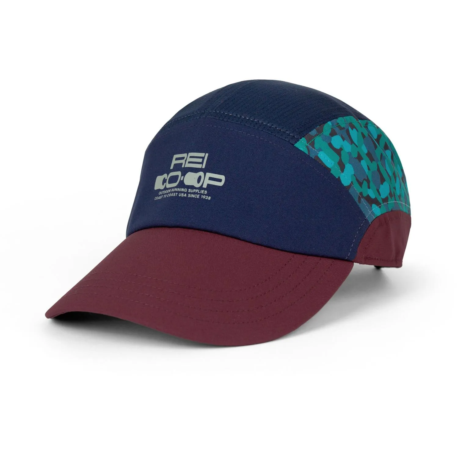 

Беговая кепка REI Co-op x ciele athletics FSTCap ciele athletics, Blue/Green Print