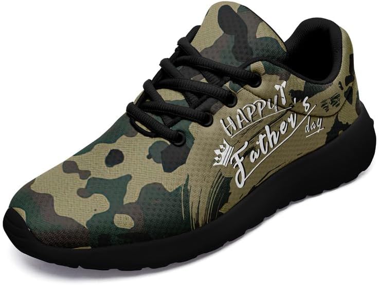 

Модные мужские кроссовки с шнуровкой, комфортные, для повседневной носки, бега и ходьбы, легкая обувь на подарок для папы Awsole, черный