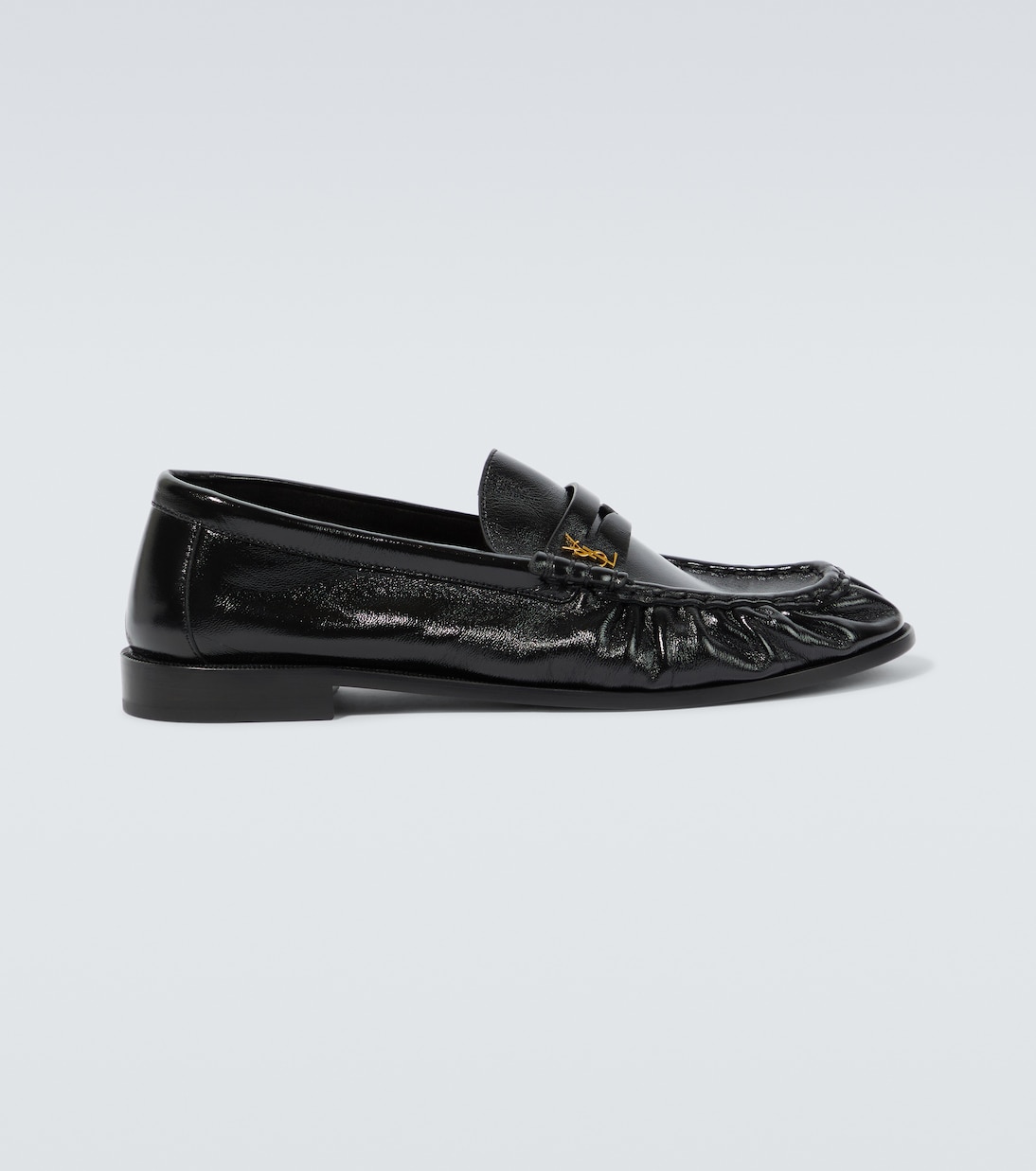 

Кожаные лоферы Le Loafer Saint Laurent, черный