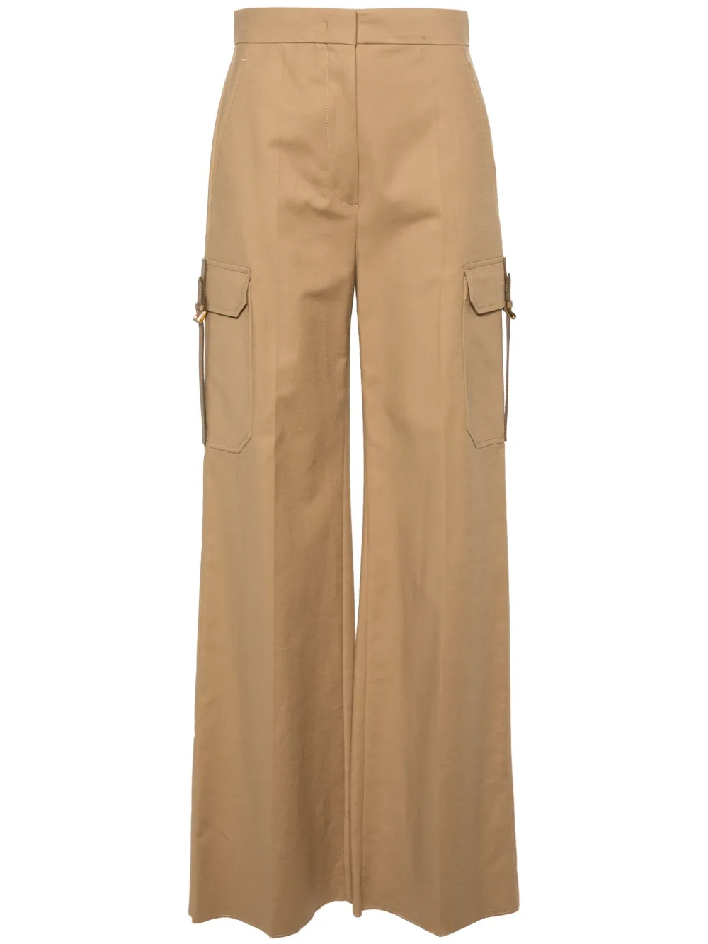 

Брюки карго Edda с завышенной талией MAX MARA, нейтральный