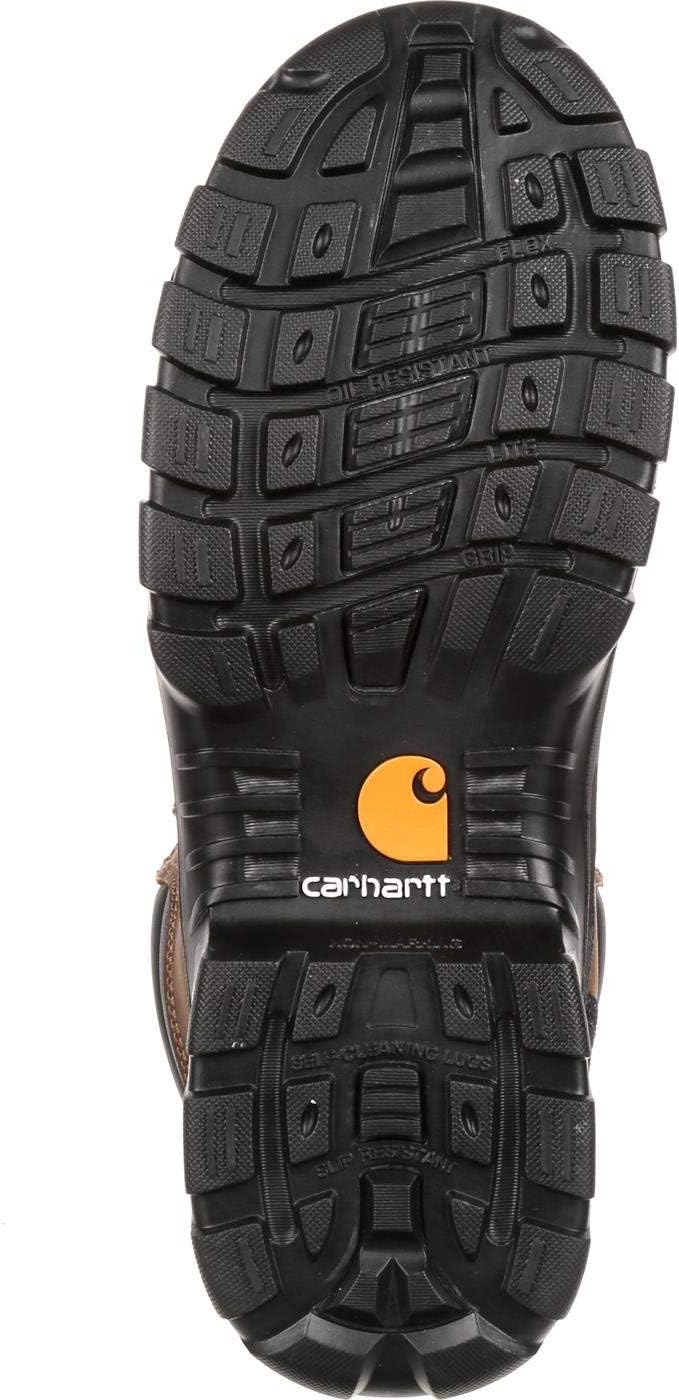 Мужские ботинки Carhartt CMF6366 с композитным носком, 6 дюймов, коричневый — фото 2