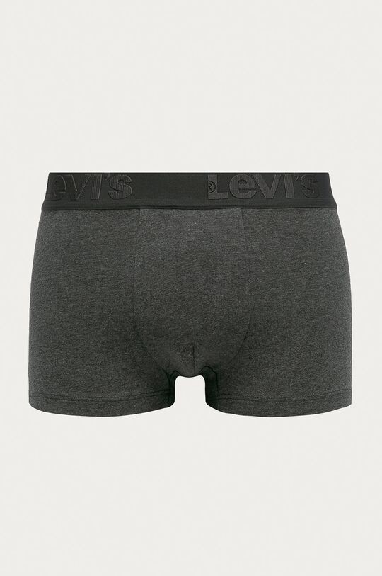 Боксеры премиум-класса (3 шт.) Levi's, черный — фото 2