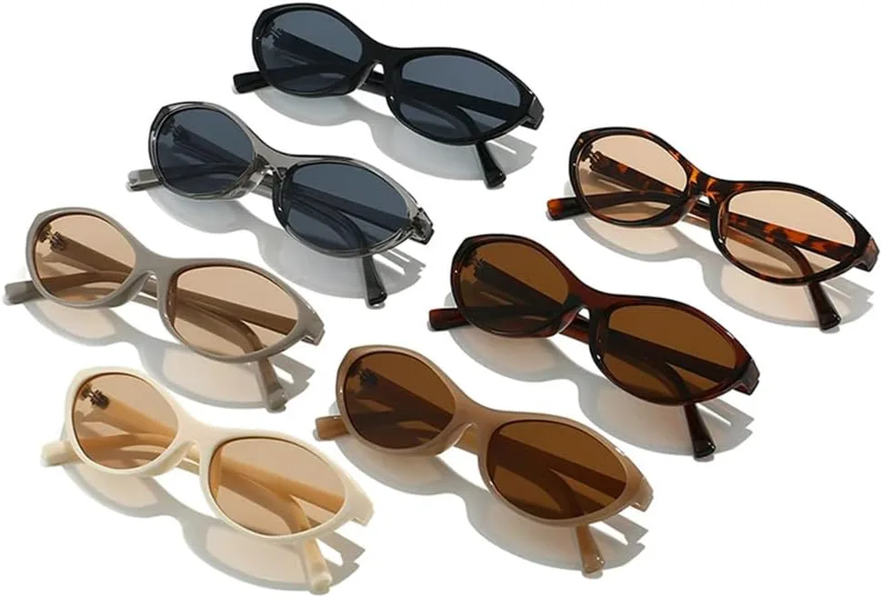 

Женские солнцезащитные очки «Кошачий глаз» цвета «Желе чай» с защитой от УФ-излучения UV400 для занятий спортом на открытом воздухе и верховой езды UYPTK, Brown Tea