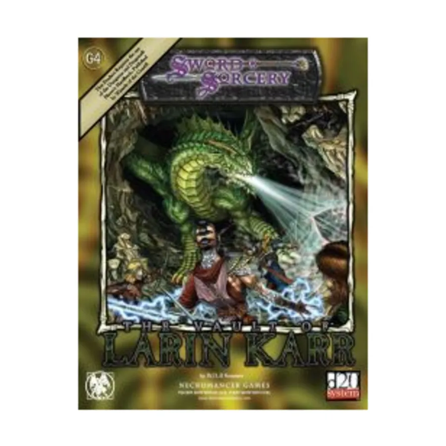 

Модуль Vault of Larin Karr, d20 Fantasy Adventures (Necromancer Games)