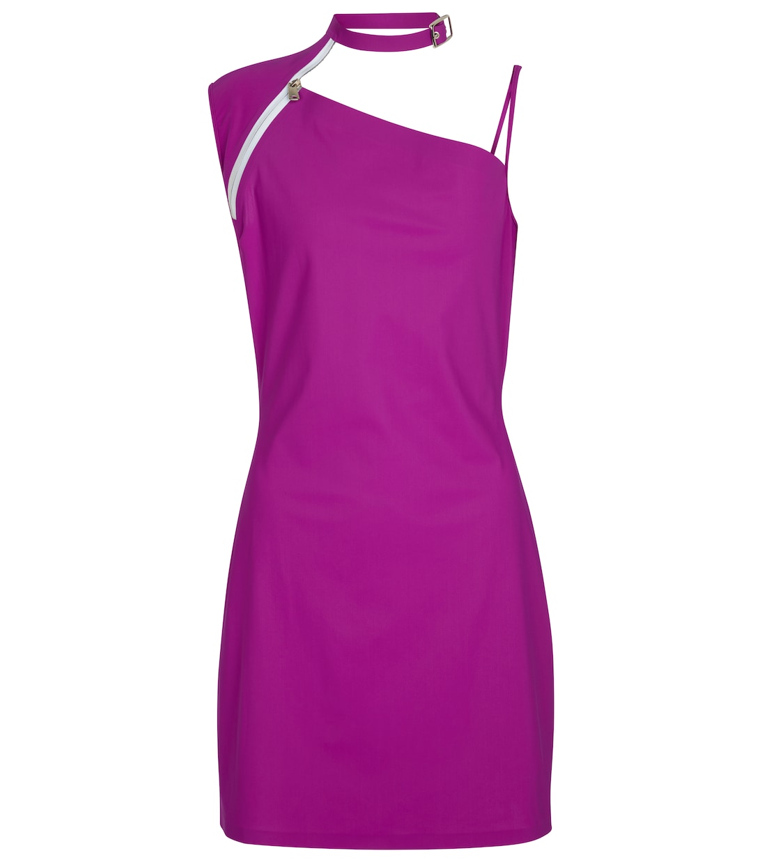 

Мини-платье из эластичного джерси Coperni, Fuschia
