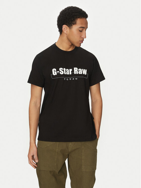 

Футболка обычного кроя Symbols D25970-C336 G-Star Raw, черный