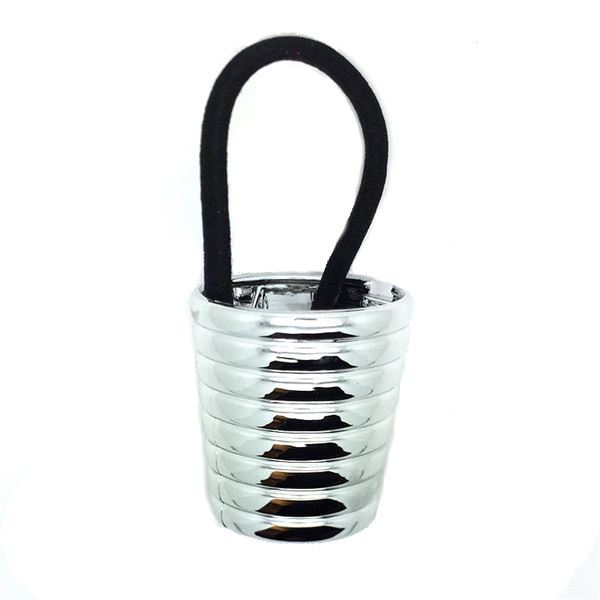 

Резинка для волос pferdeschwanz halter manschette mit rillen Soho, silber, количество 1 шт.