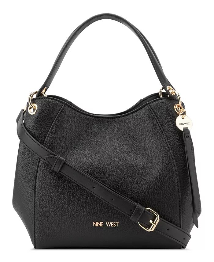 

Сумка через плечо Meara с верхней ручкой Nine West, черный