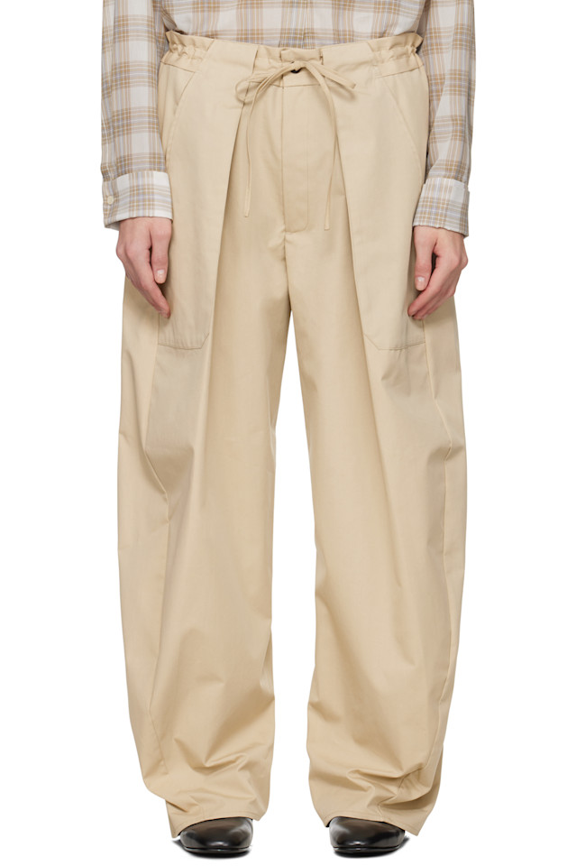 

Брюки Clemence Kallmeyer, цвет oyster compact cotton