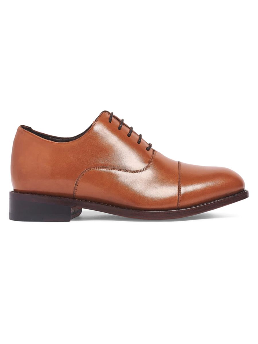 

Туфли-оксфорды Clinton Cap Toe Anthony Veer, желто-коричневый