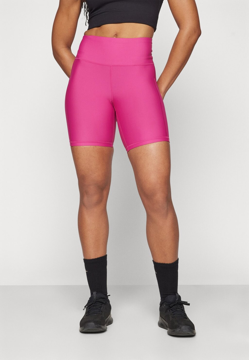 

Леггинсы INTERVAL STASH SHORT Athleta, цвет iceplant purple