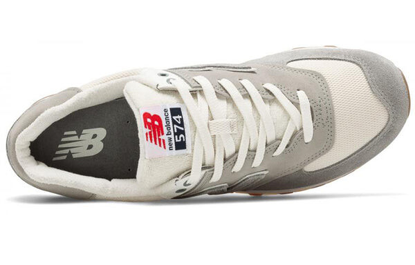 Кроссовки 574 New Balance, серый — фото 4