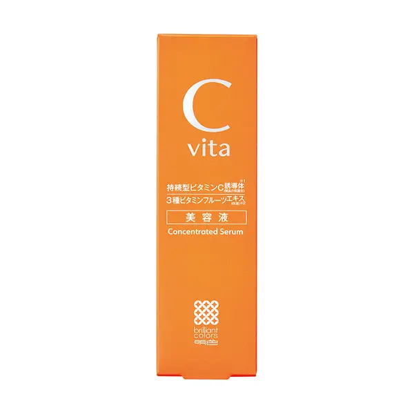 Сыворотка Meishoku — Японская восстанавливающая с витамином С для лица, C-Vita concentrated serum, 30 г — фото 2