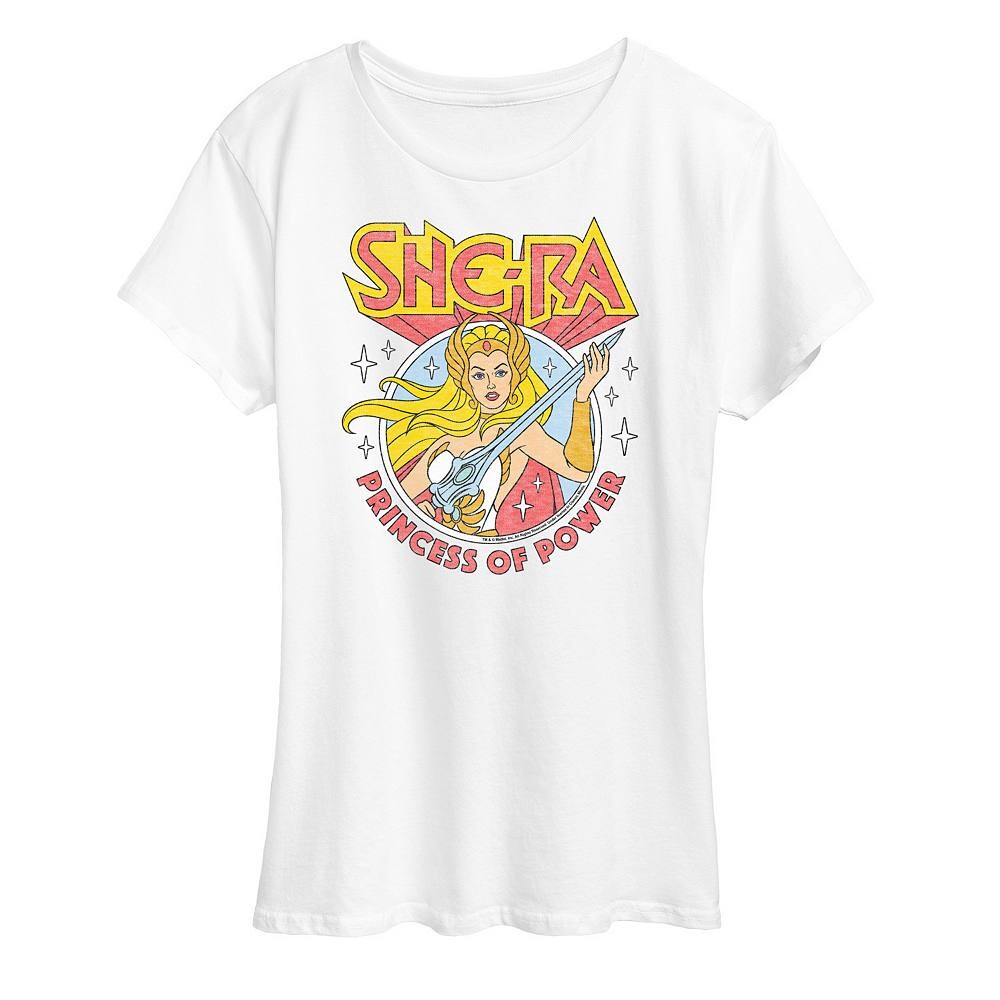 

Женская футболка с рисунком She-Ra Princess Of Power Licensed Character, белый