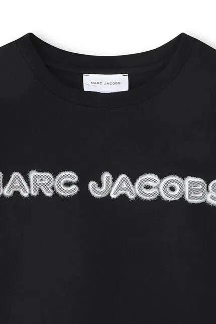 Футболка детская Marc Jacobs, черный — фото 4