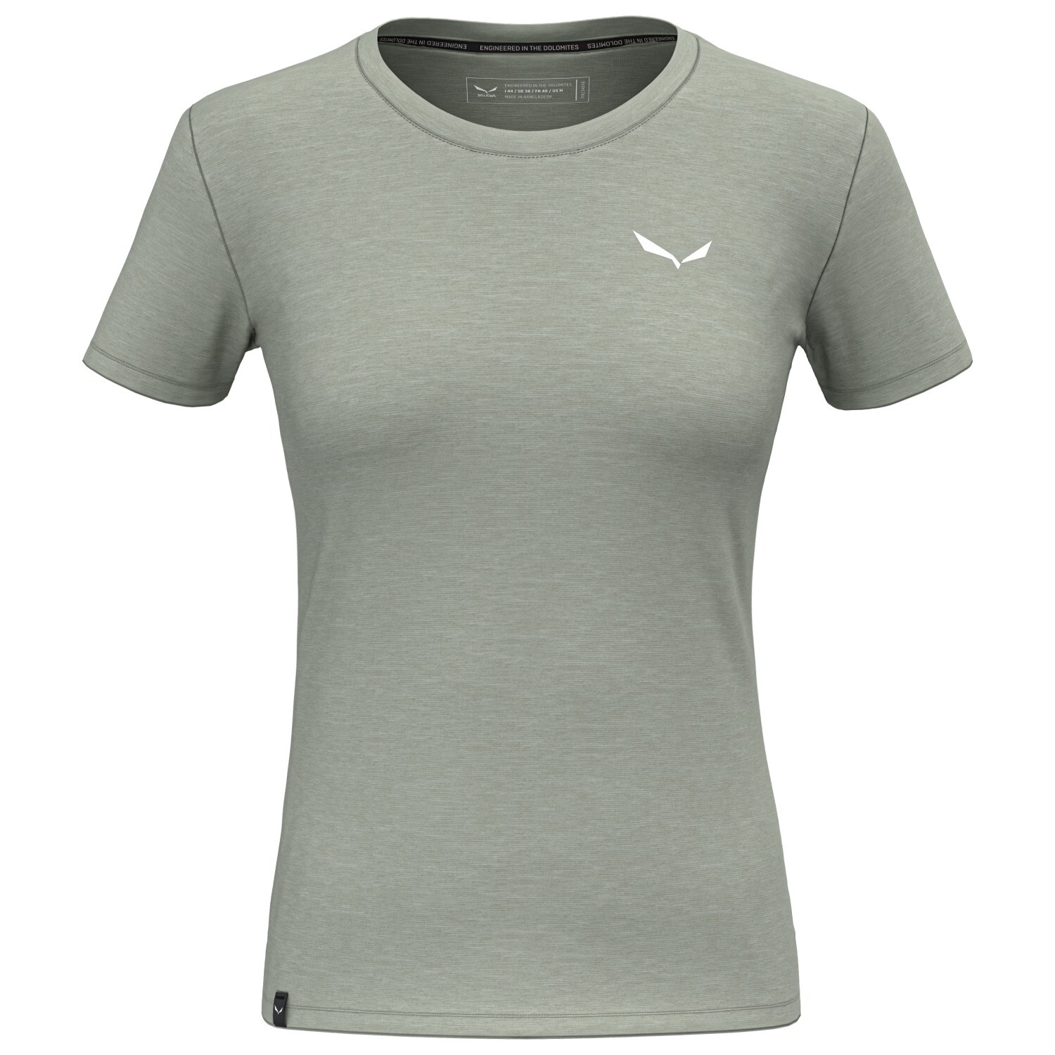 

Рубашка из мериноса Salewa Eagle Minilogo AM T-Shirt, цвет Shadow