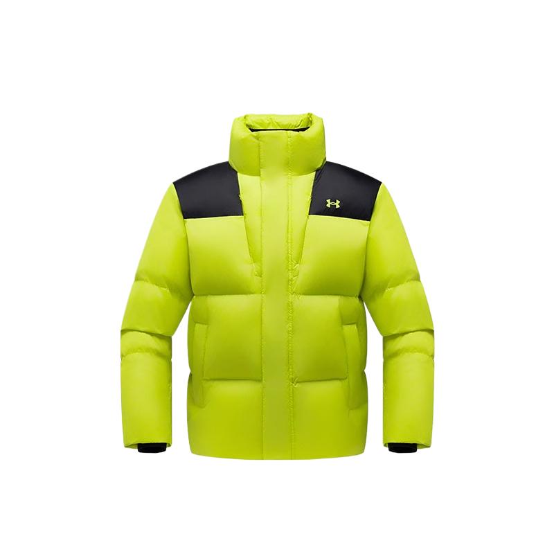 

Under Armour Мужская пуховая куртка кислотно-желтого цвета, Acid Yellow