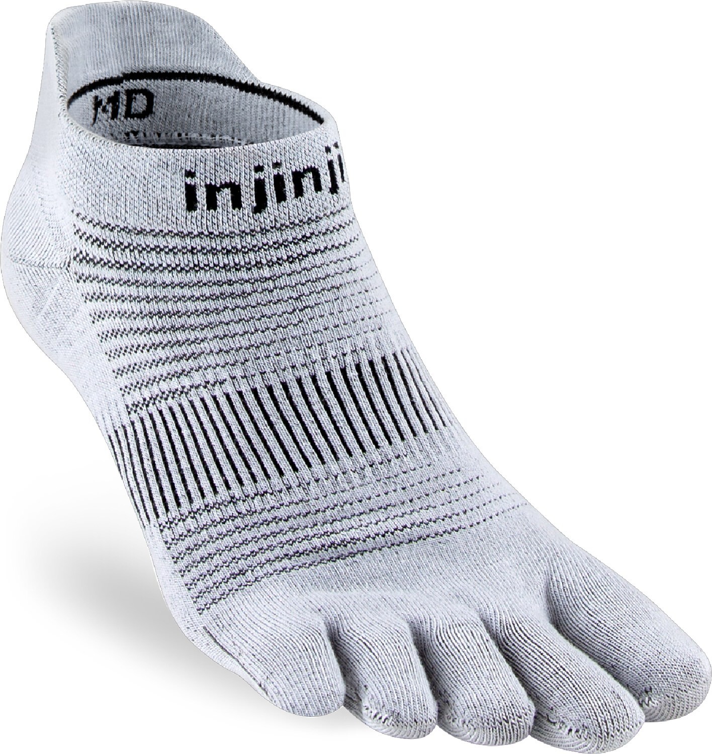 

Легкие носки-неявки для бега Injinji, серый