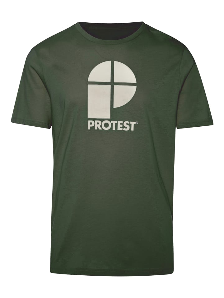 

Рубашка Protest CLASSIC LOGO T-SHIRT, цвет Artichoke green