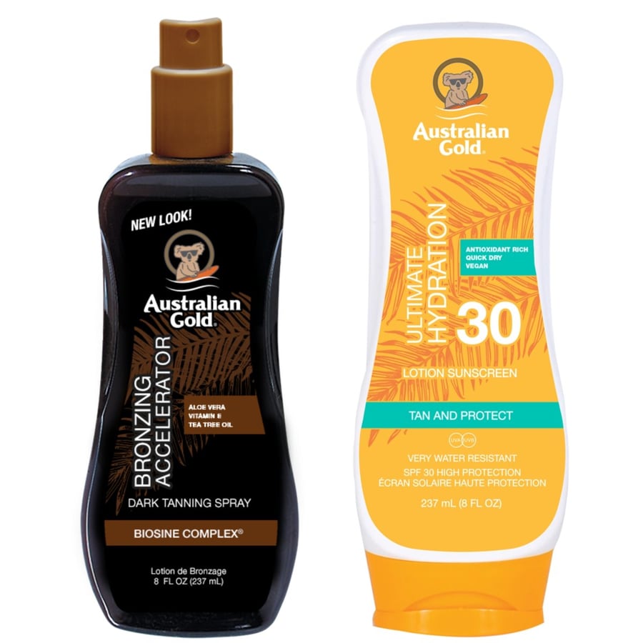 

Австралийский золотой спрей-ускоритель + солнцезащитный крем SPF30 Australian Gold