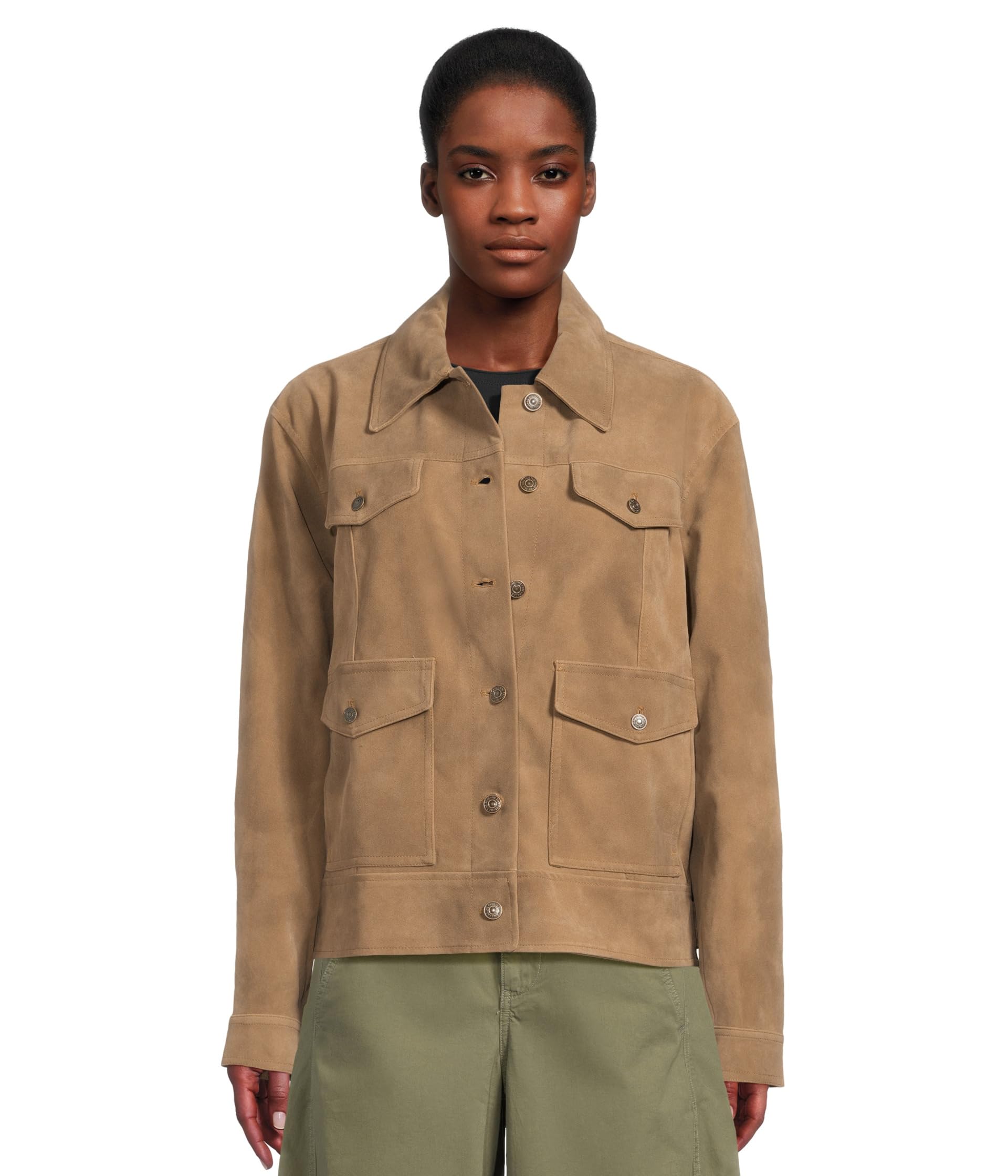 

Куртка Free People Night Ranch Vegan Jacket, цвет Antique Bronze