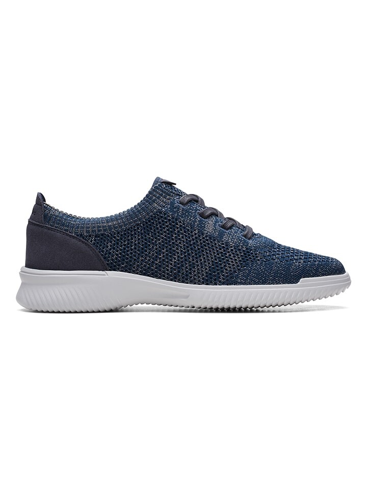 

Низкие кроссовки Clarks Donaway Knit, темно-синий