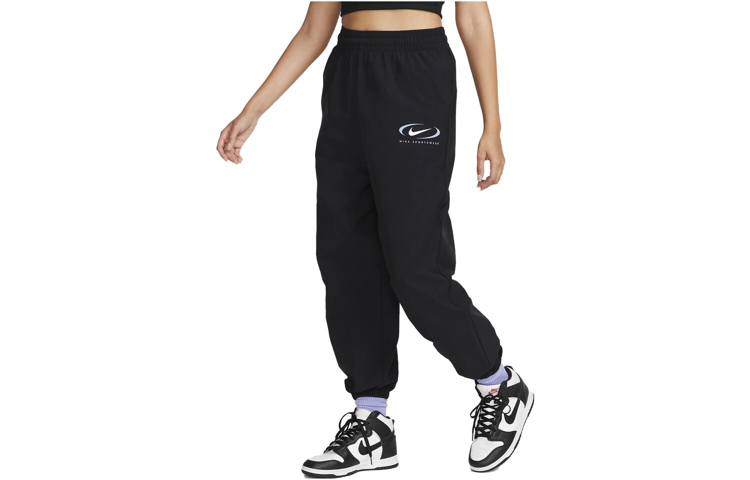 

Повседневные брюки женские черные Nike
