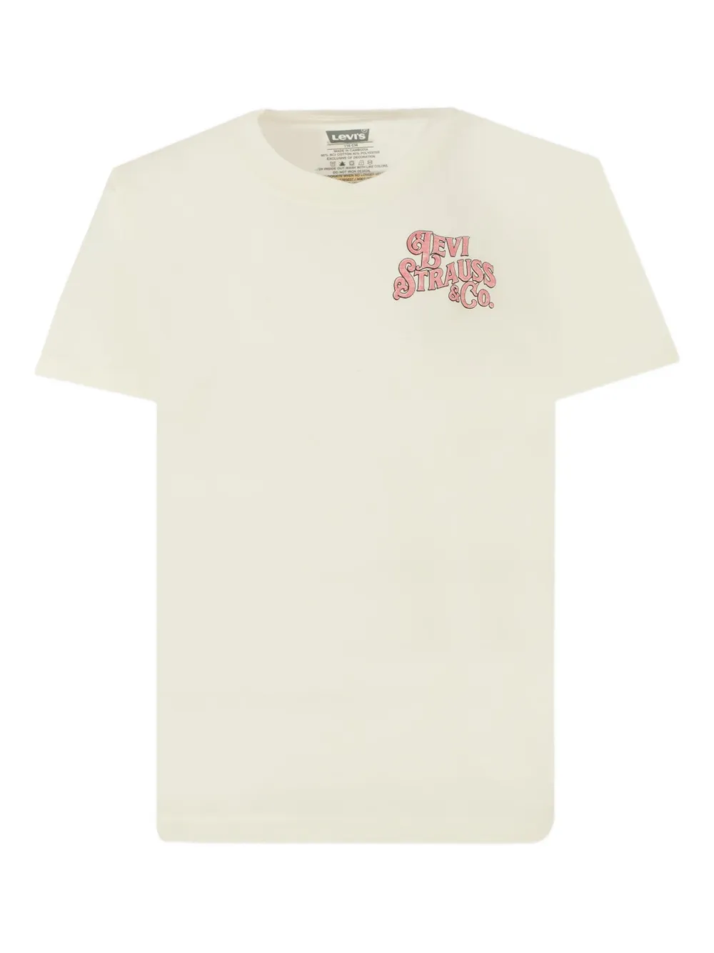 

Футболка с графичным принтом Levi's Kids, нейтральный