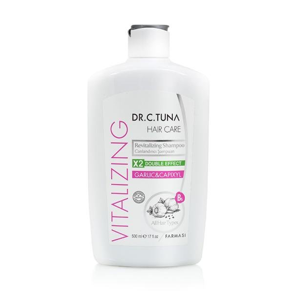 

Farmasi Dr.C. Шампунь для волос Tuna Vitalizing с чесноком и капиксилом - 500 мл